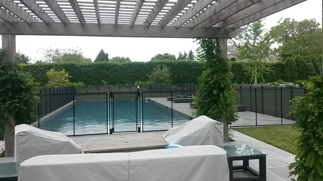 Long Island Baby Fence installation