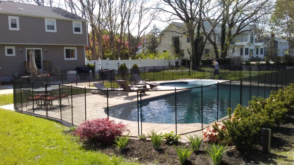 Long Island Baby Fence installation